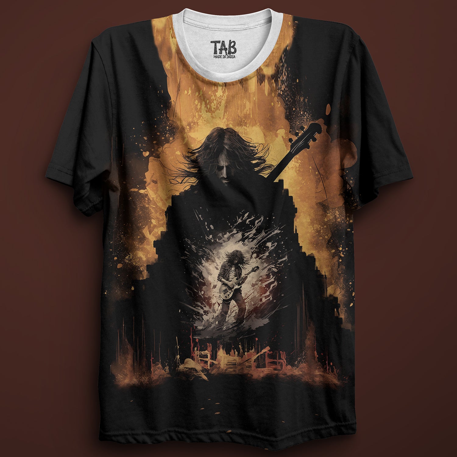 rock metal - Printed Tee#192