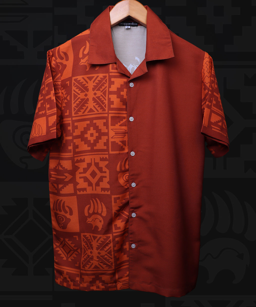 MERRI * Cuban Collar Shirt #288