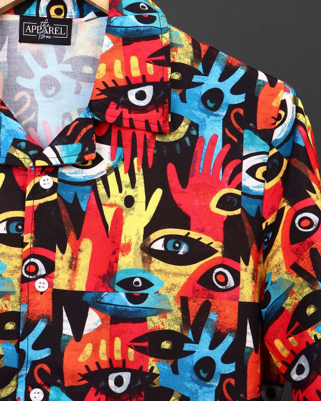Sacred Chaos Cuban Collar Shirt #297