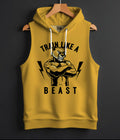 Train like a beast- PRINTED HOODIE SANDO#11