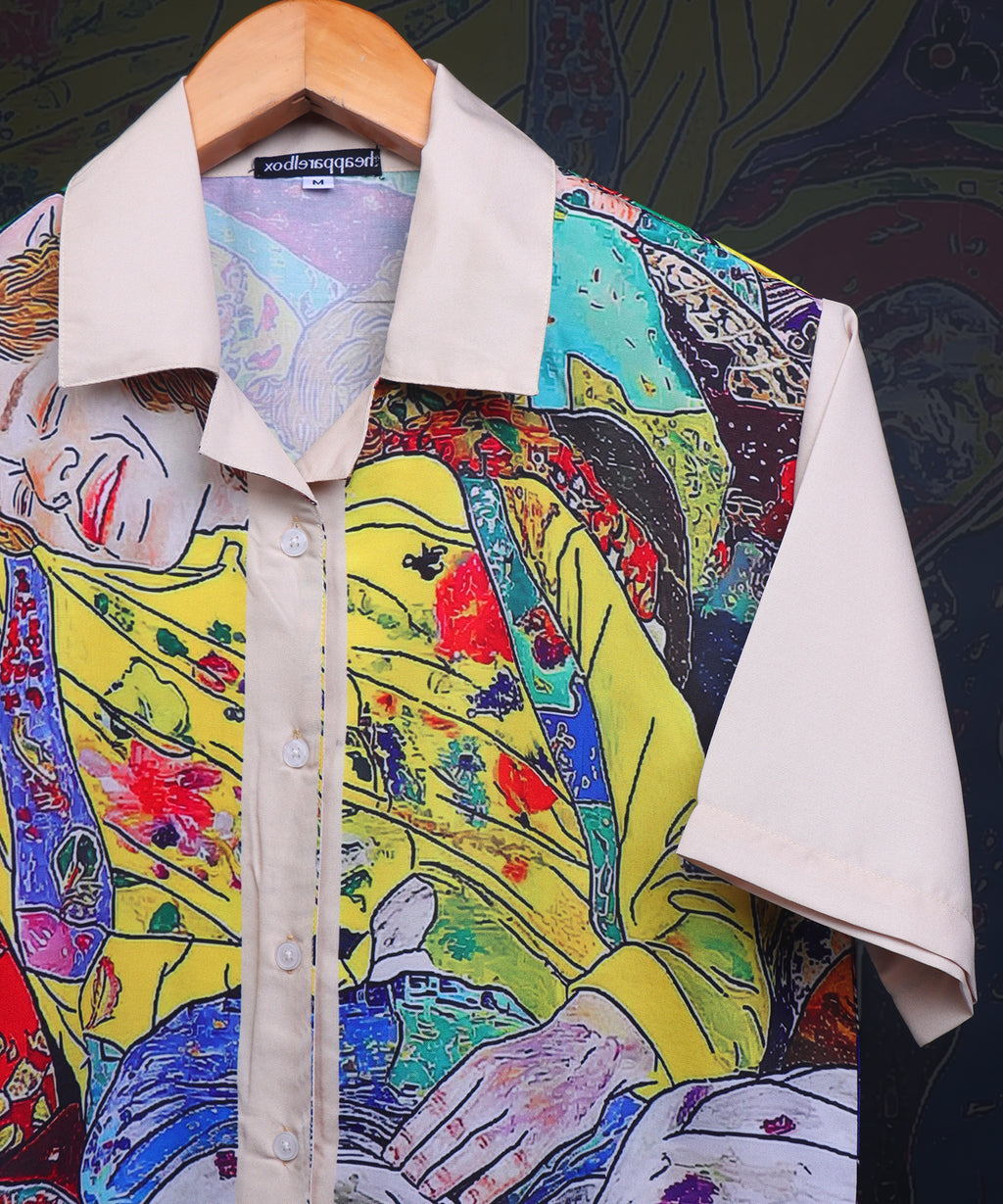 Dreamer Cuban Collar Shirt #289