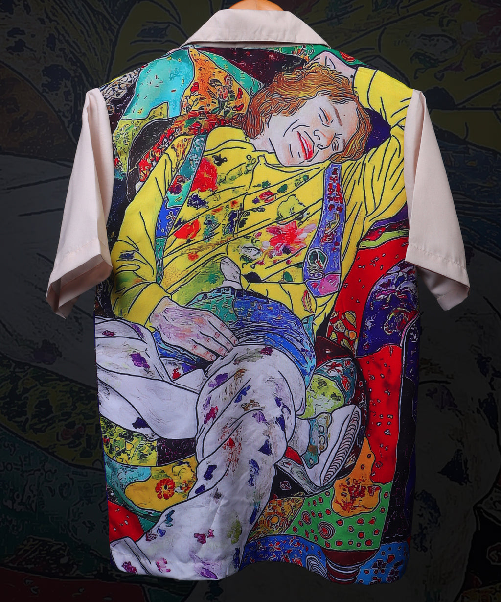 Dreamer Cuban Collar Shirt #289