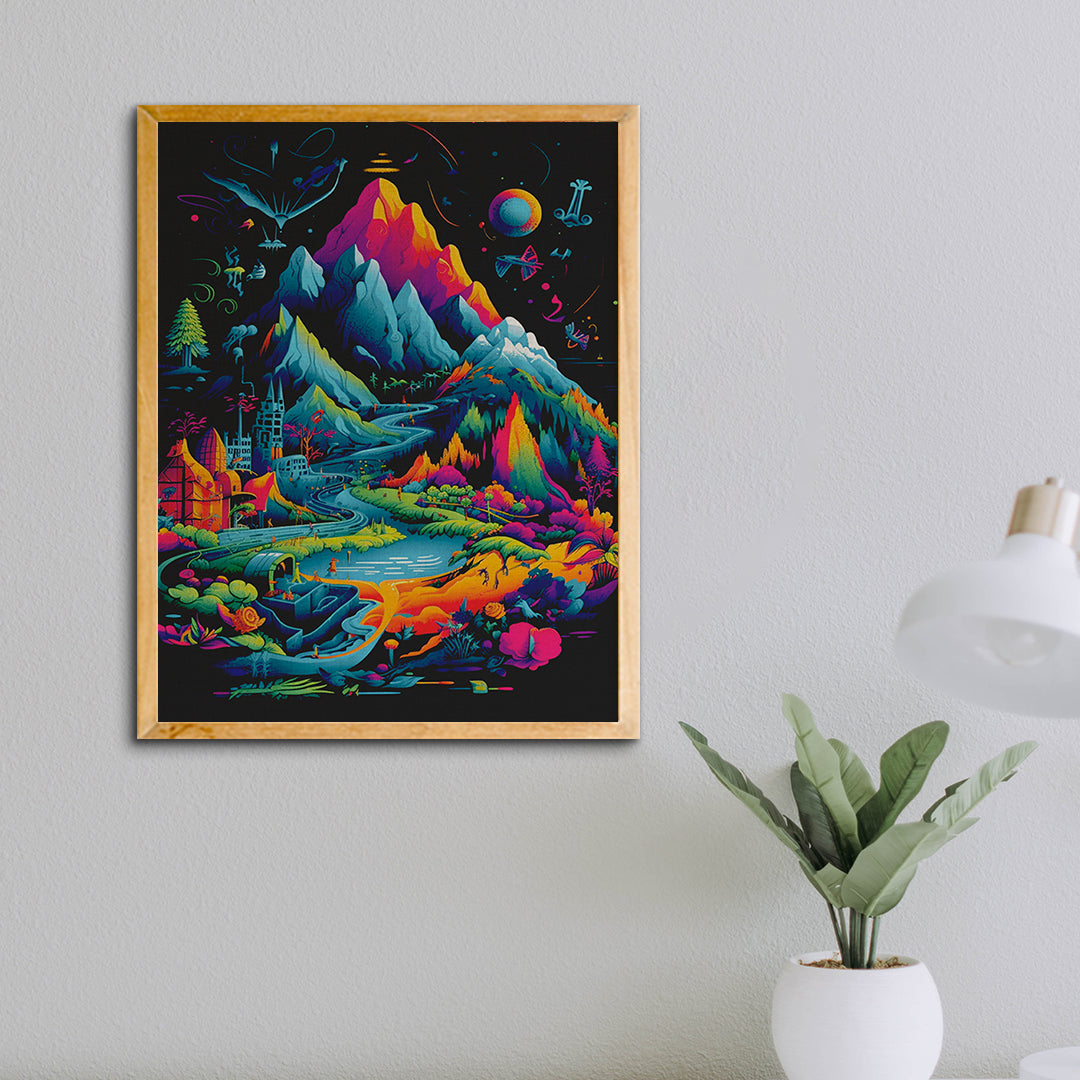 FRAMED WALL ART - THE APPAREL BOX#1