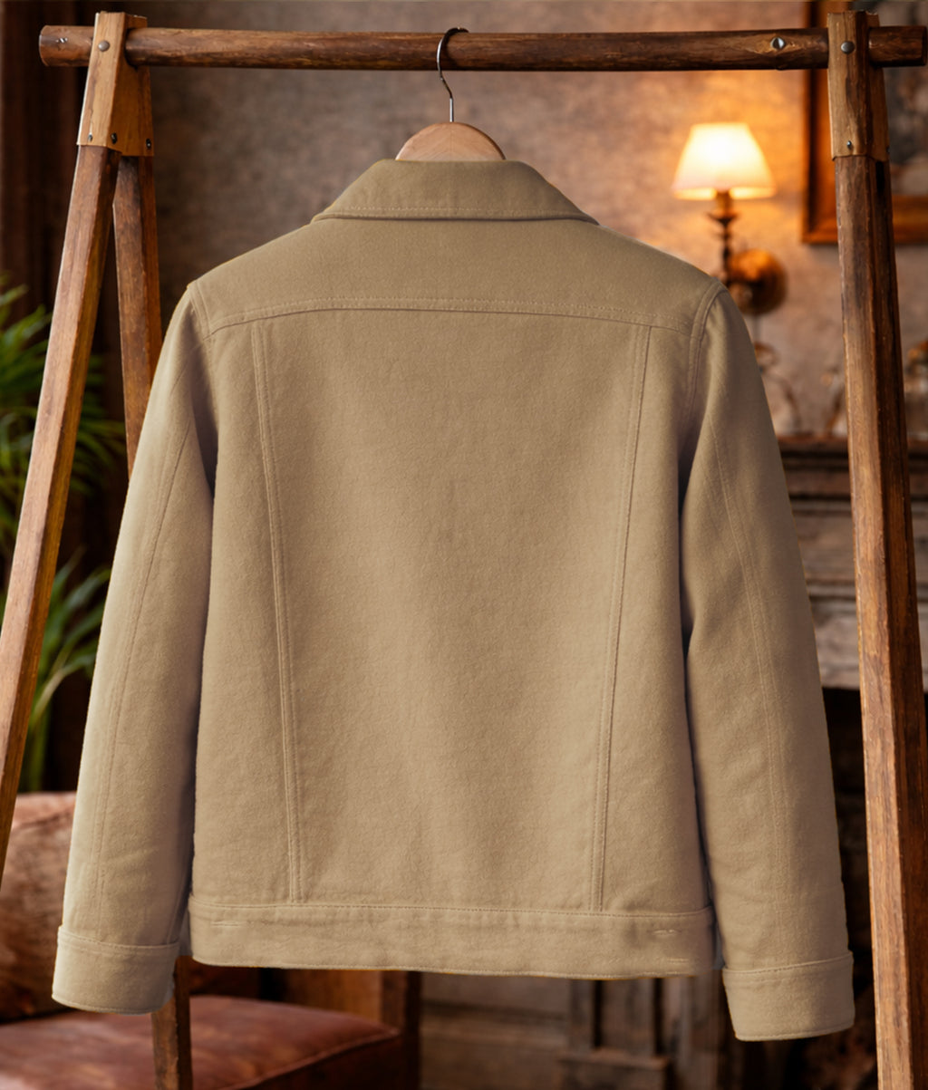 Desert Sand Trucker Jacket #13