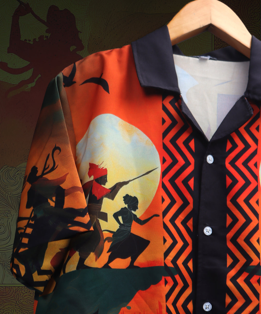 Cuban Collar Shirt #290