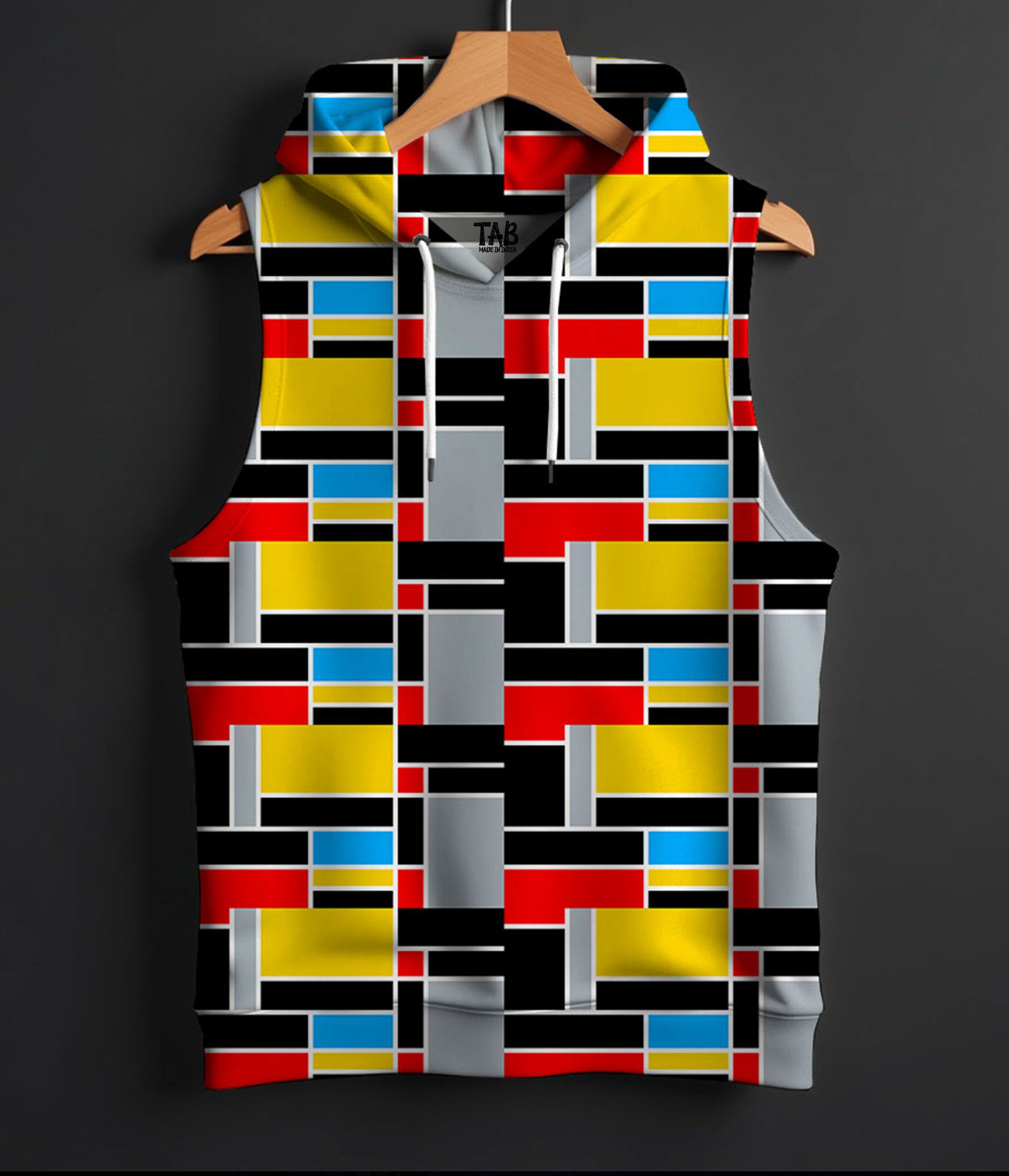 PRINTED HOODIE SANDO#13