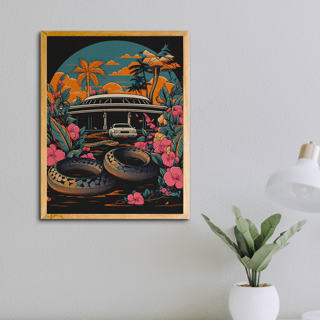 FRAMED WALL ART - THE APPAREL BOX#13
