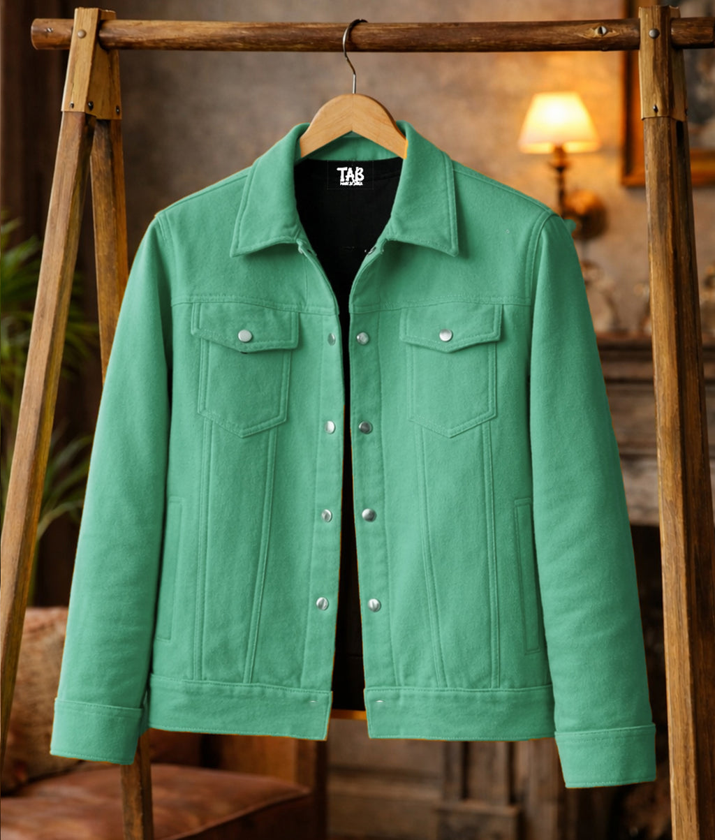 Ocean Bloom Trucker Jacket #18