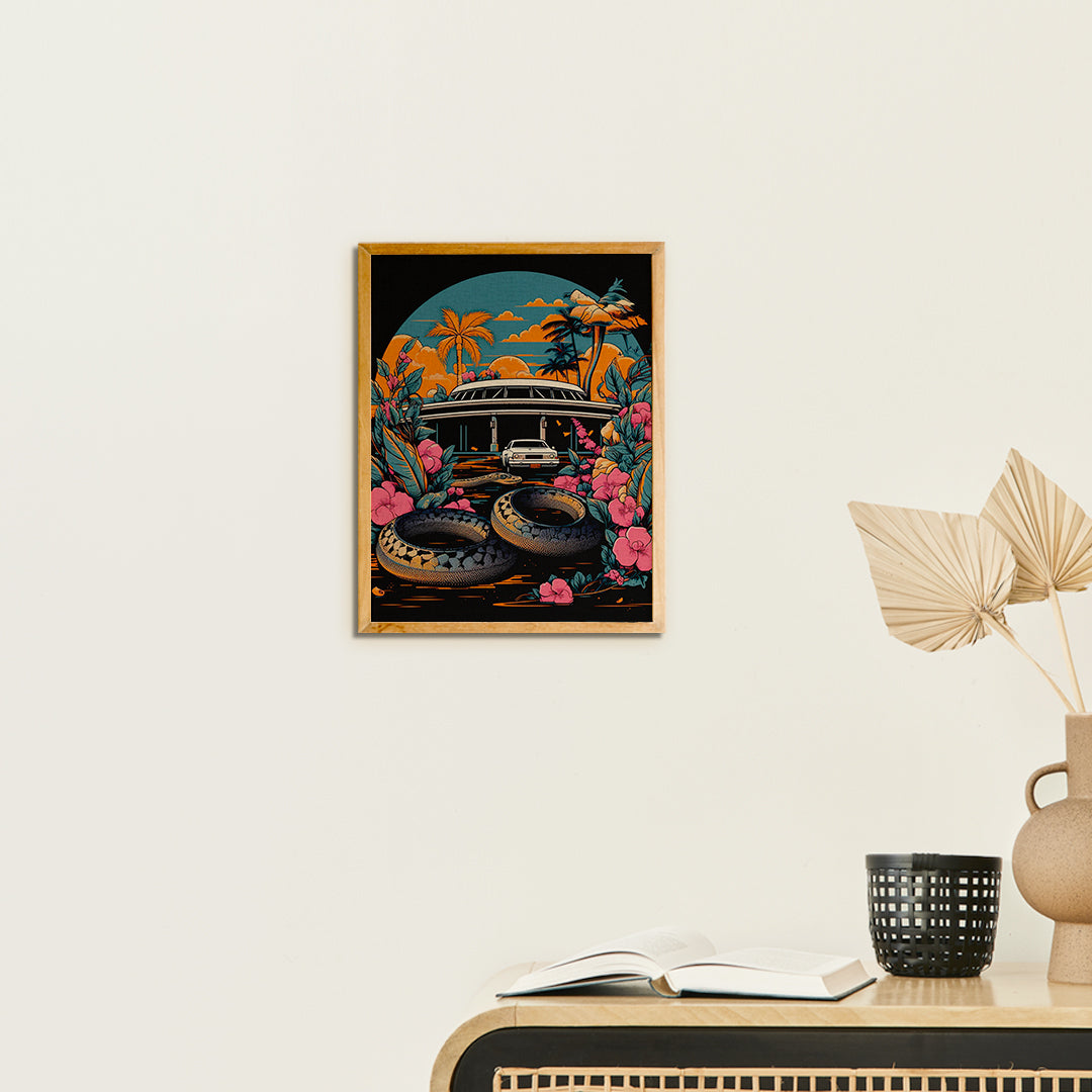 FRAMED WALL ART - THE APPAREL BOX#13