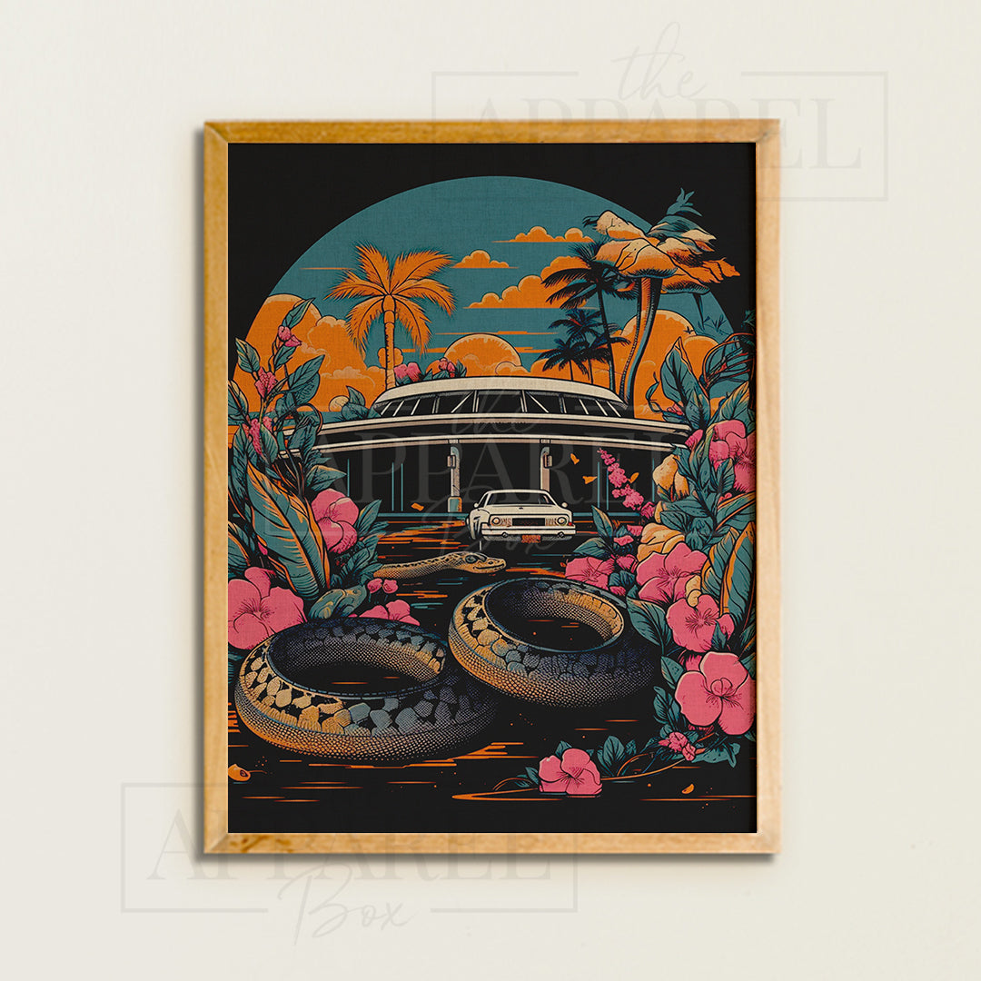 FRAMED WALL ART - THE APPAREL BOX#13