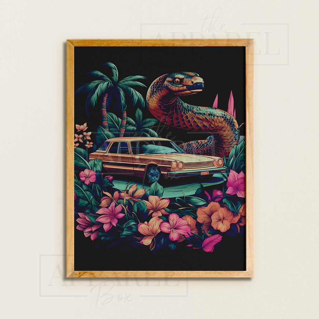 FRAMED WALL ART - THE APPAREL BOX#14