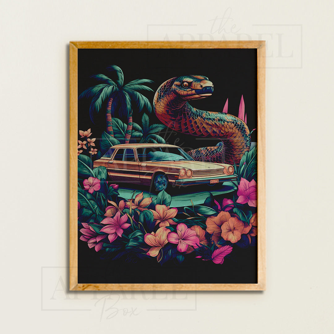 FRAMED WALL ART - THE APPAREL BOX#14