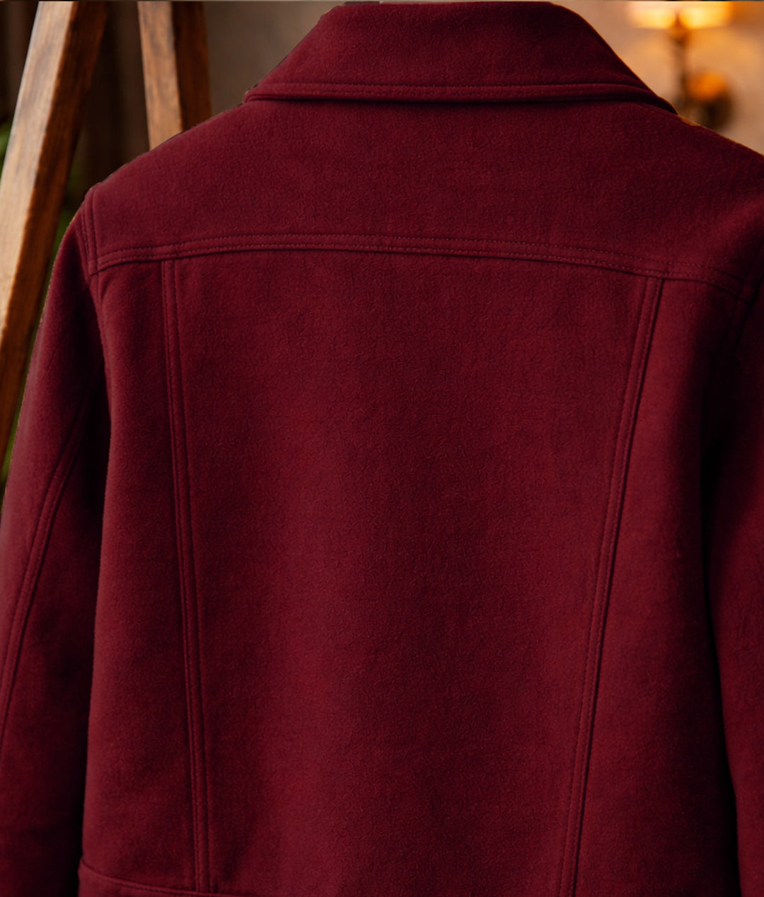 Trucker Wine Jacket #6