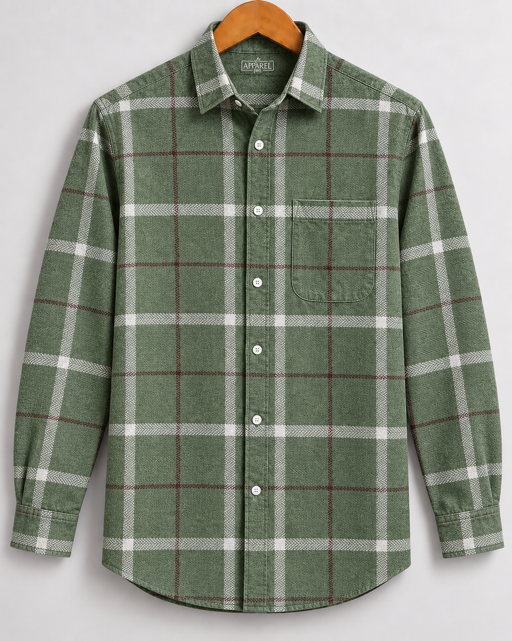 Olive-green Shirt #19