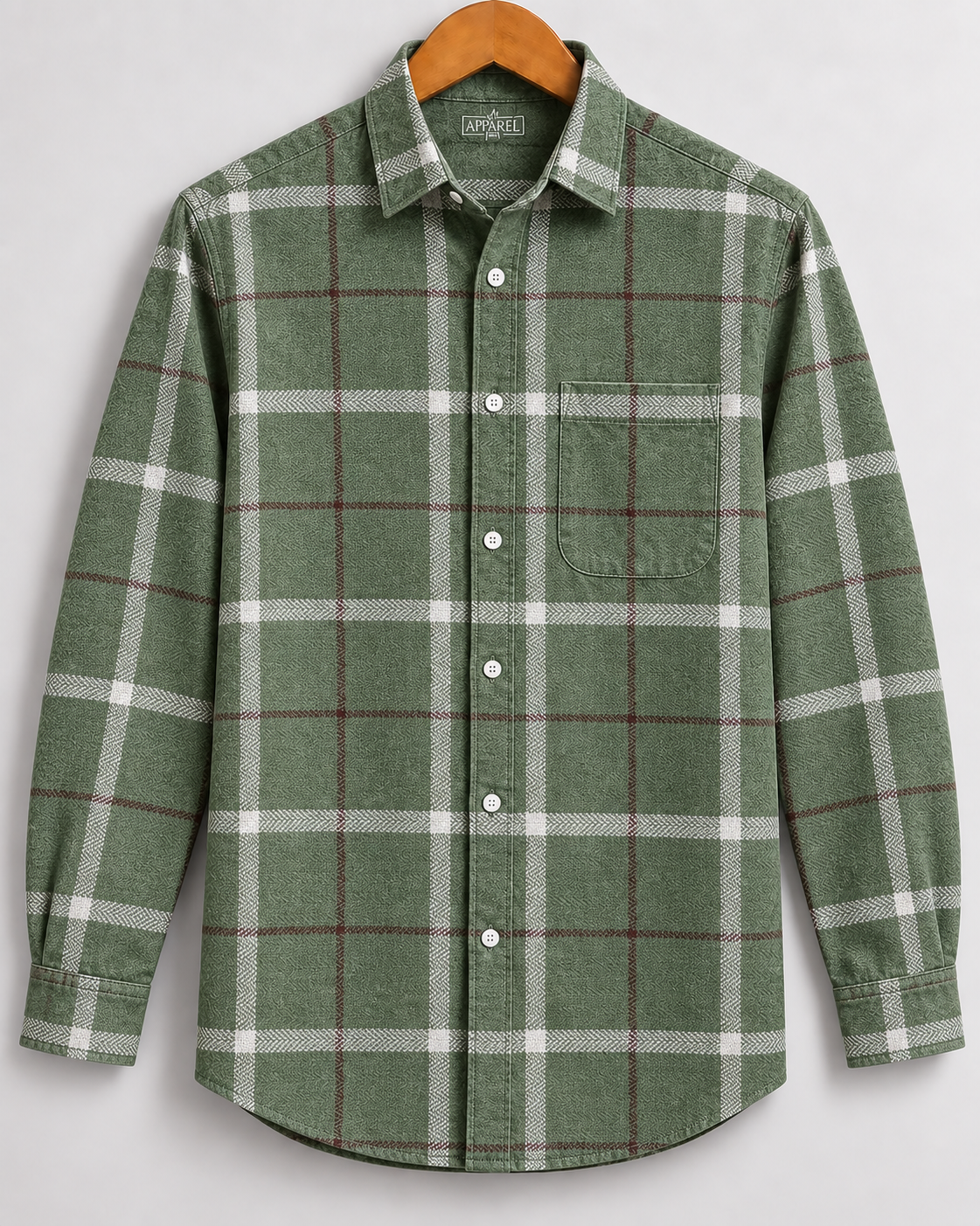 Olive-green Shirt #19