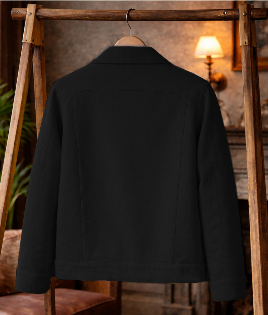 Trucker Black Jacket #7