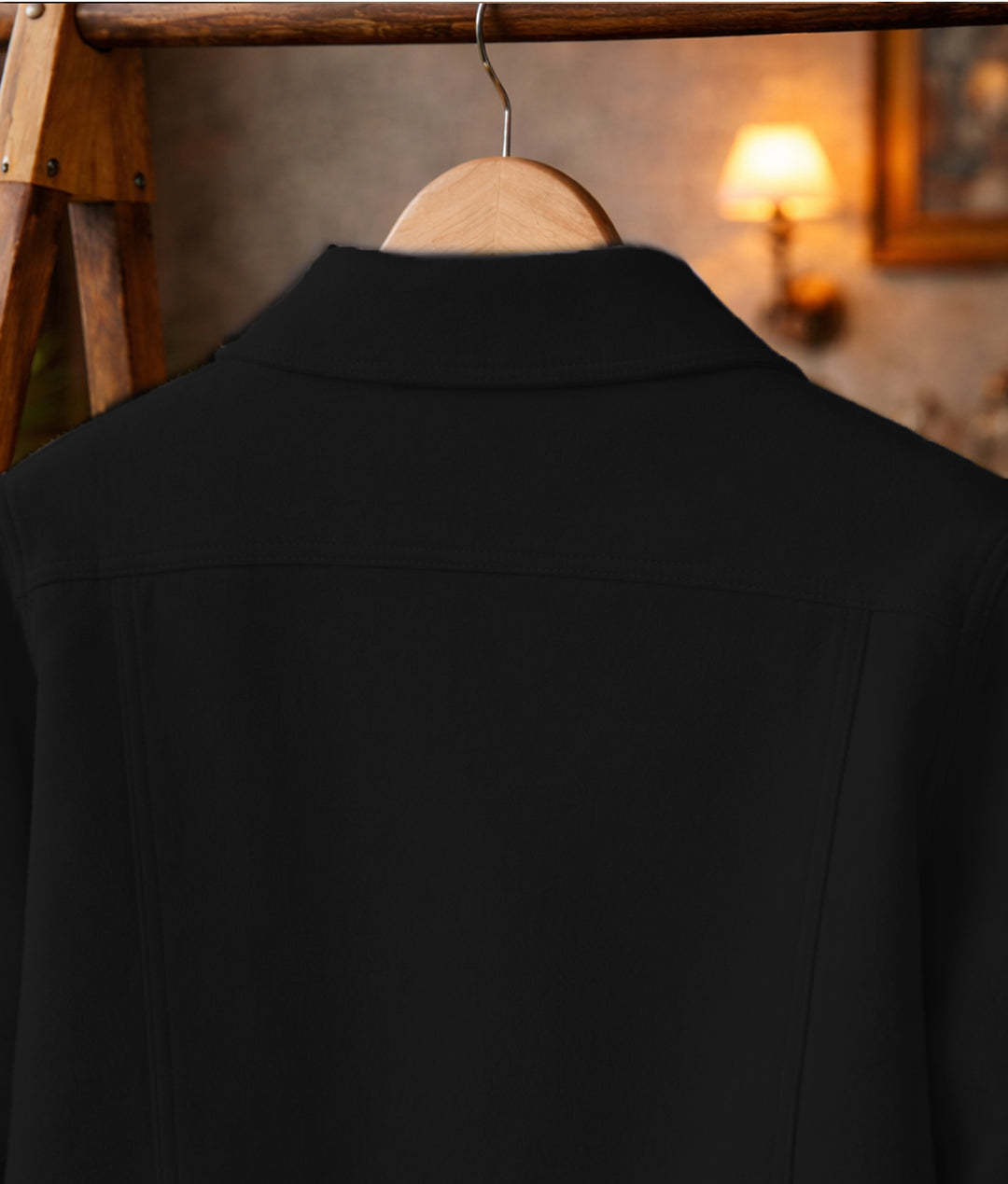 Trucker Black Jacket #7