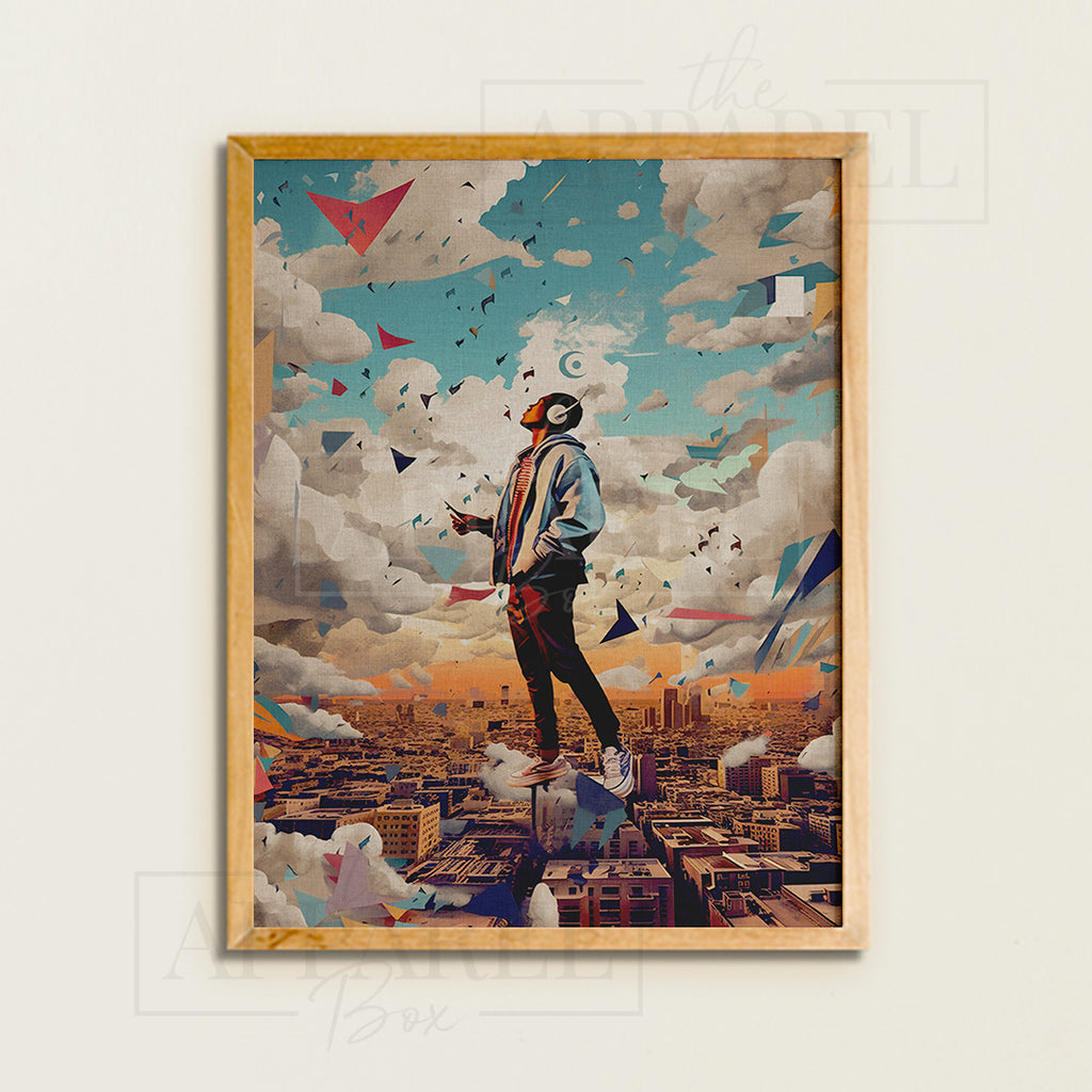 FRAMED WALL ART - THE APPAREL BOX#17