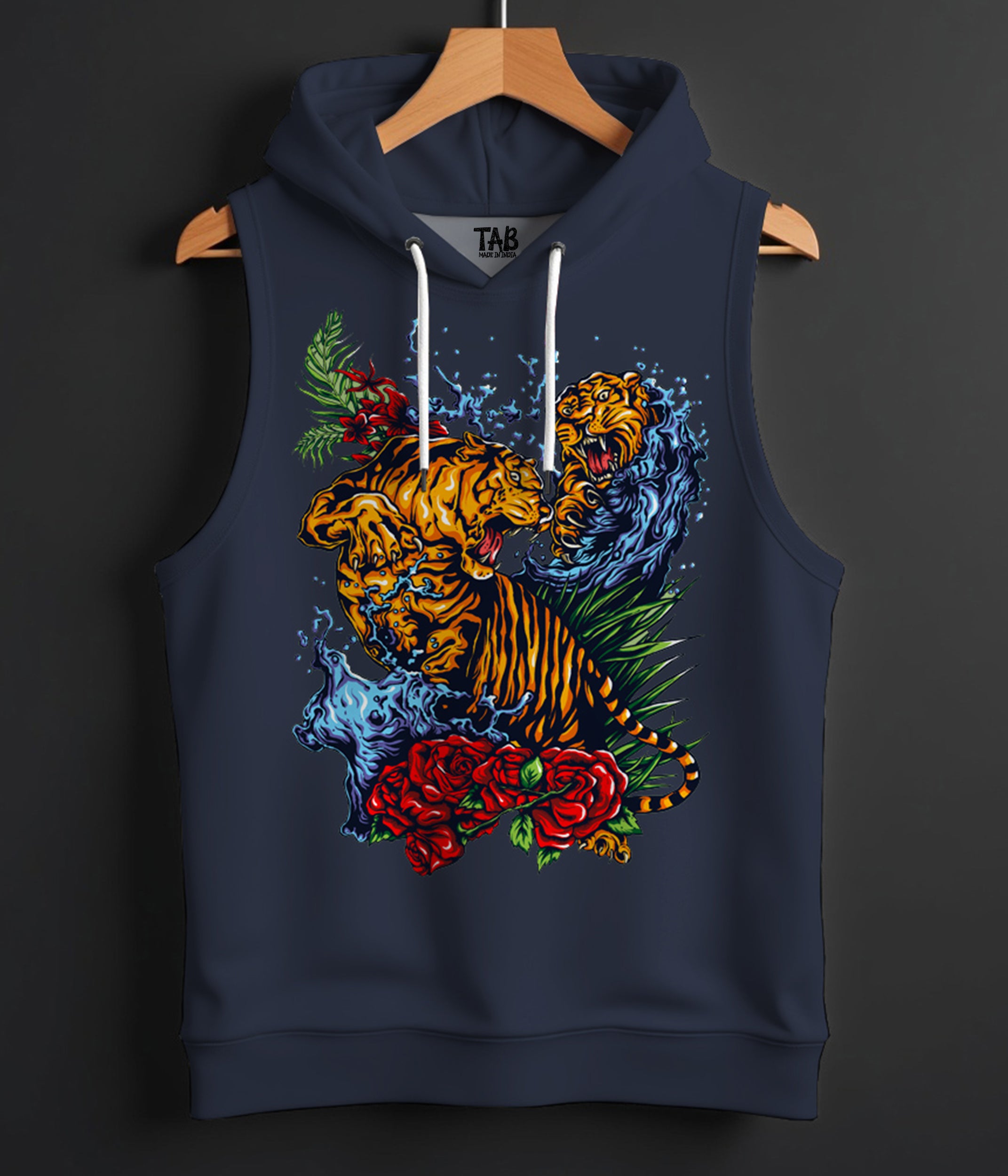 Tiger Drip - PRINTED HOODIE SANDO#17