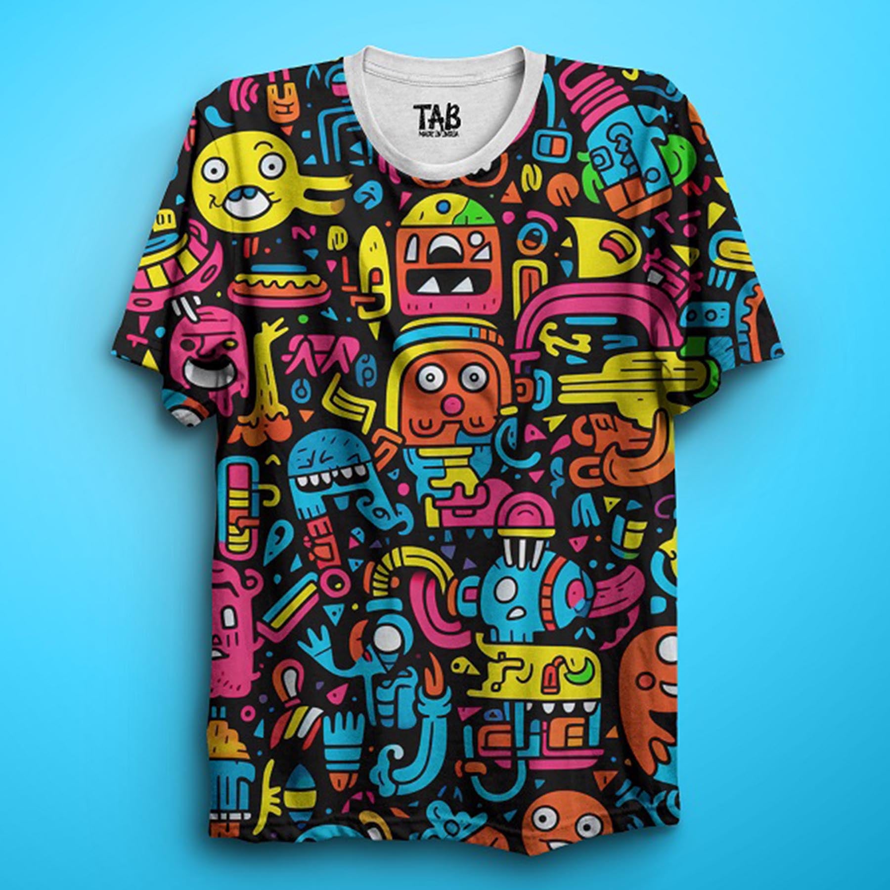 Triply - All Over Printed Tee#196