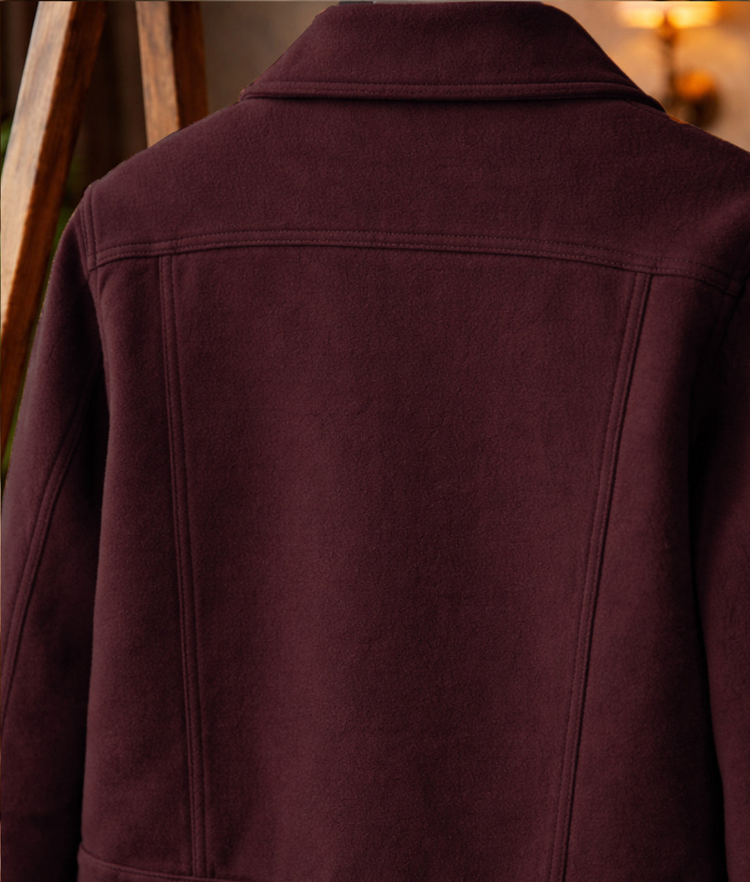 Trucker Wine Jacket #6