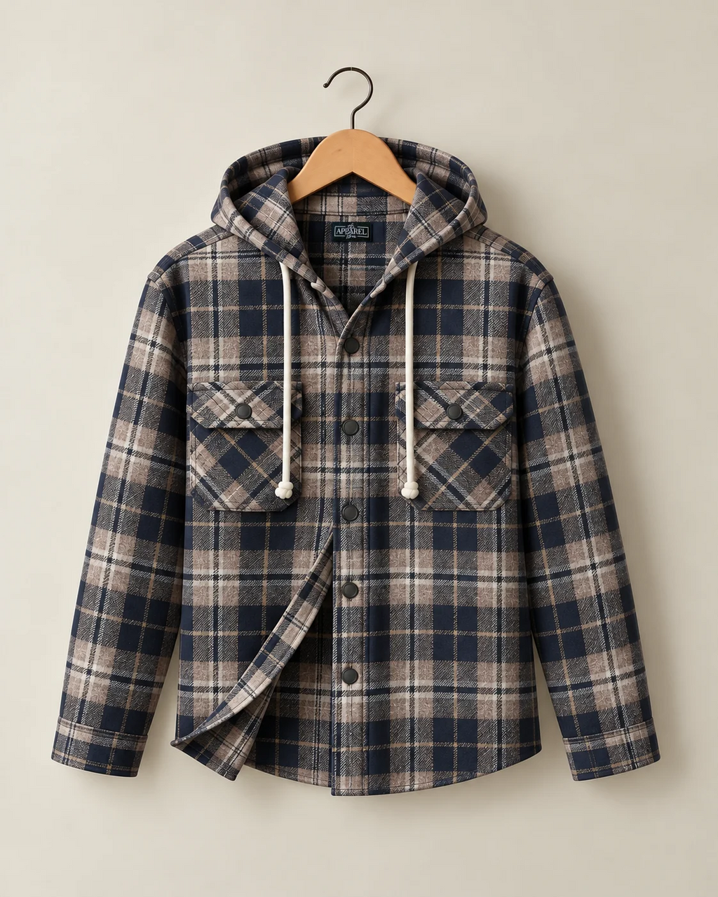 Ashwood* Hooded Flannel shirt #5
