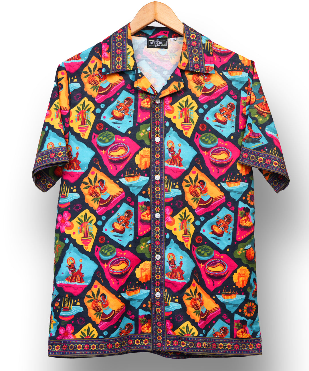 Rangotsav * Cuban Collar Shirt #305