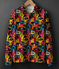 COTTON PRINTED Full Sleeve Polo Tee #23