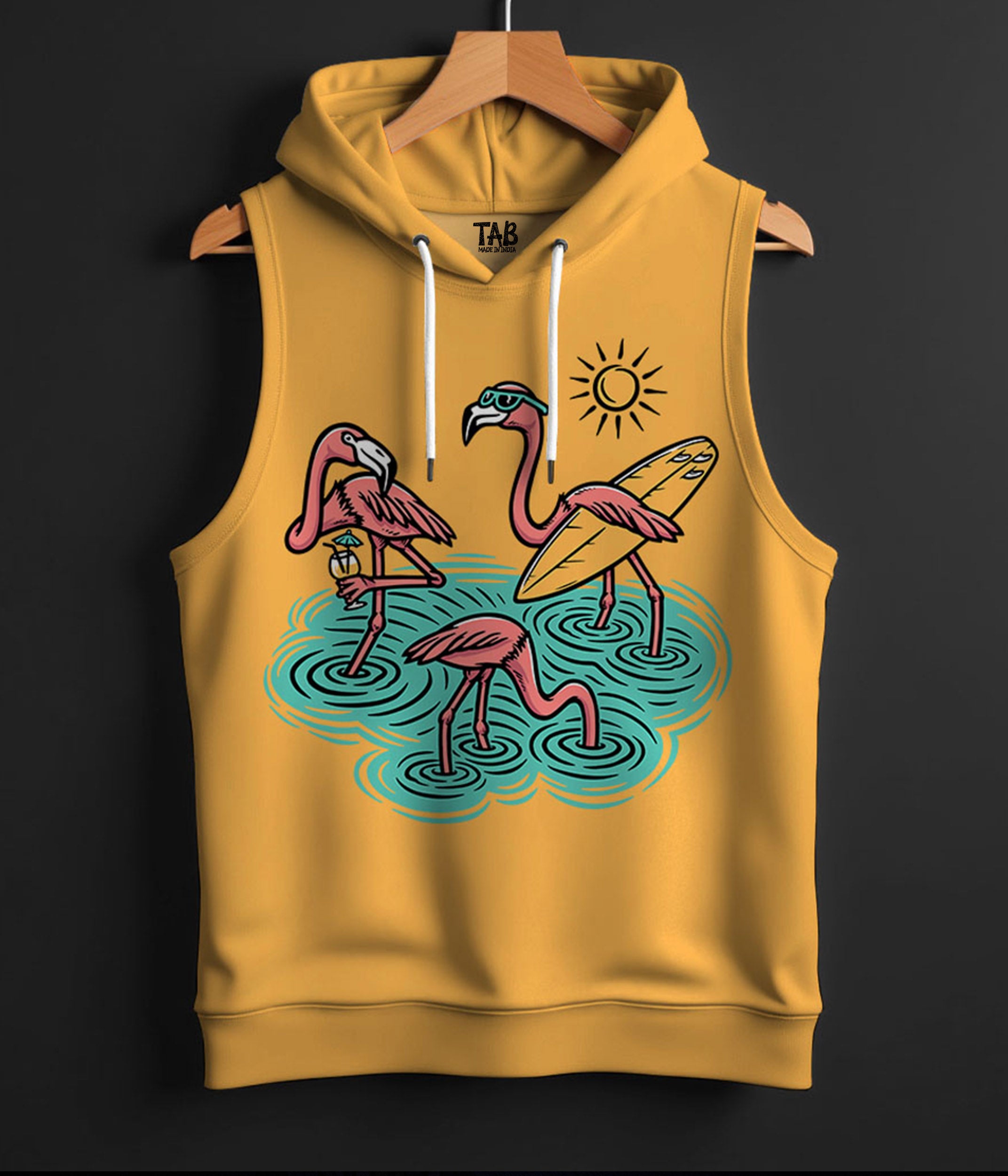 CHILL - PRINTED HOODIE SANDO#1