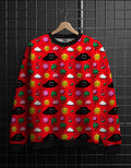 ALL OVER PRINTED * Sweatshirt #70