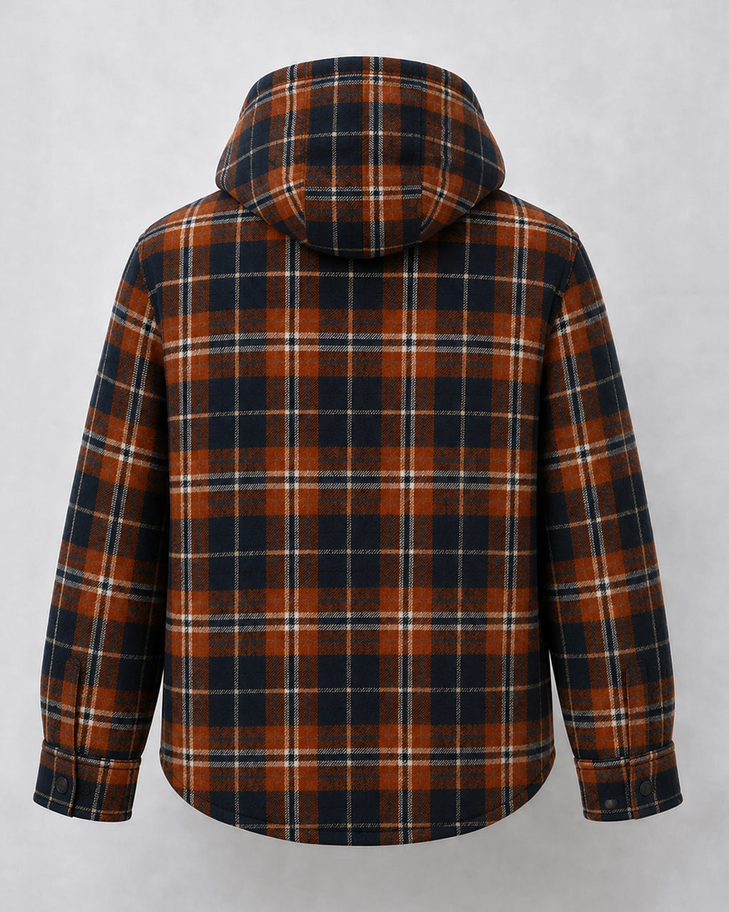 Hooded Flannel shirt #1