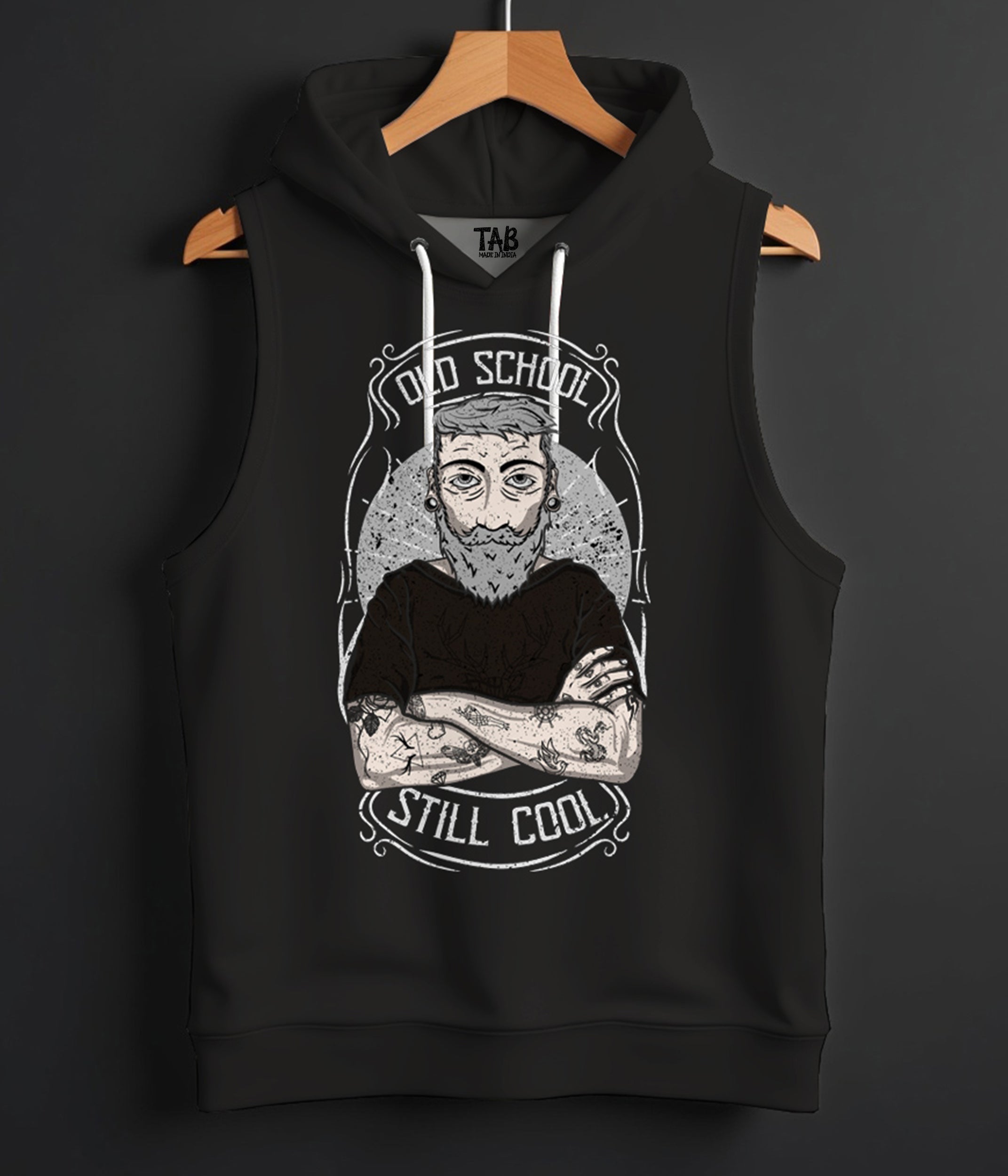 Old Soul Threads - PRINTED HOODIE SANDO#19