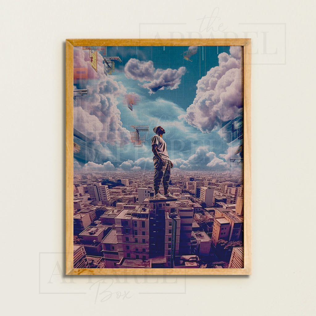 FRAMED WALL ART - THE APPAREL BOX#20