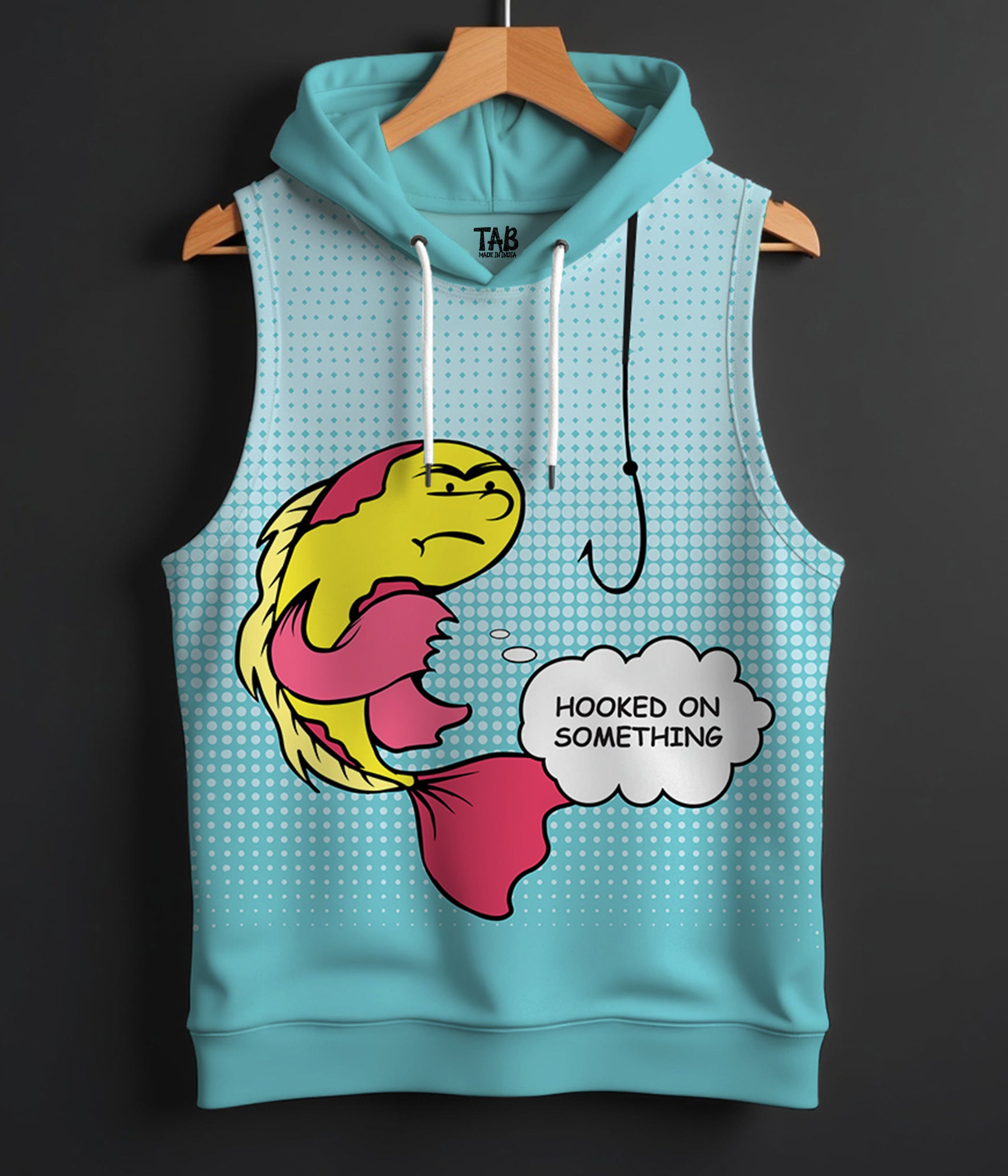 Fishy Fits - PRINTED HOODIE SANDO#20