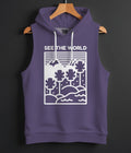 See The World- PRINTED HOODIE SANDO#21
