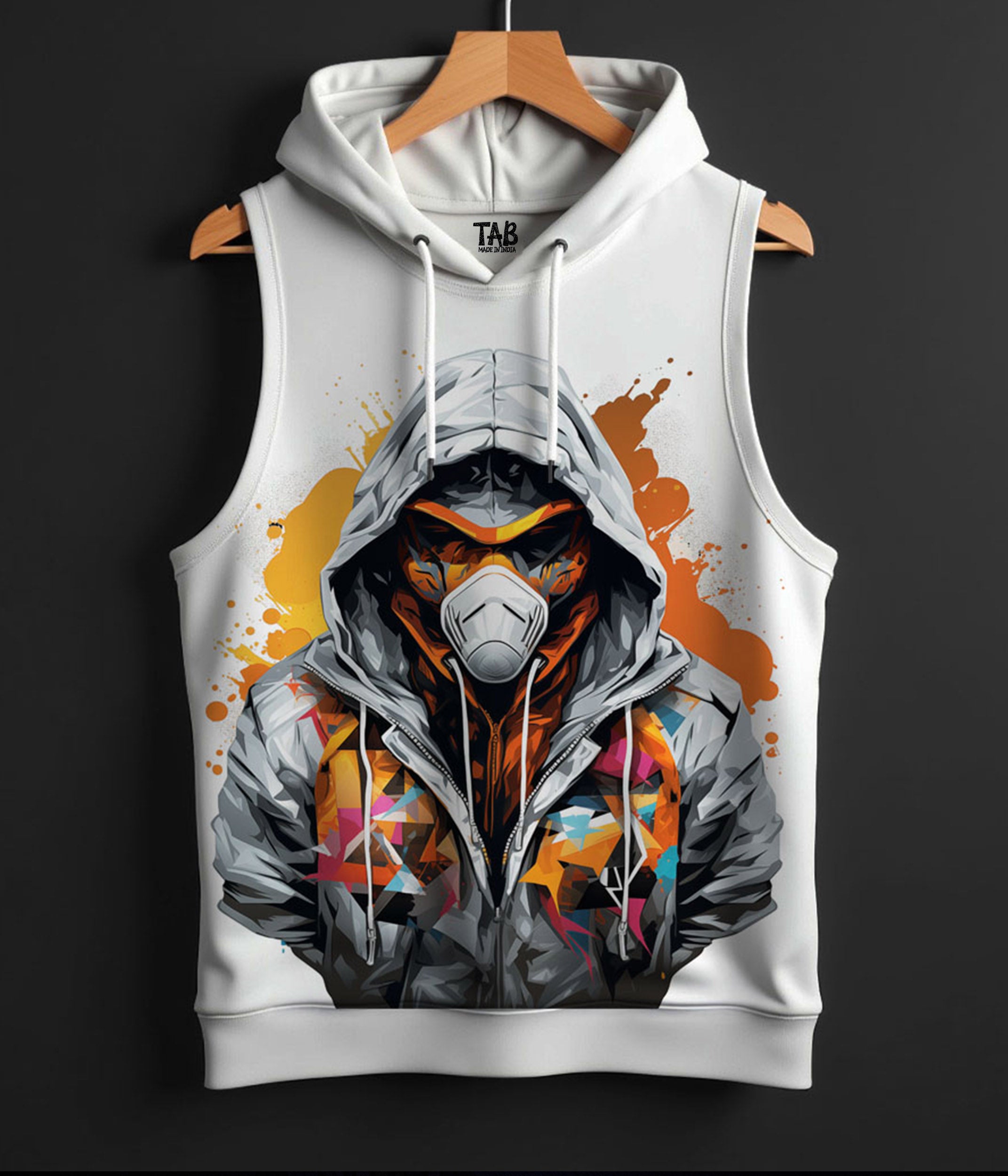 Chromashade - PRINTED HOODIE SANDO # 2