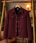 Oxblood Trucker Jacket #16