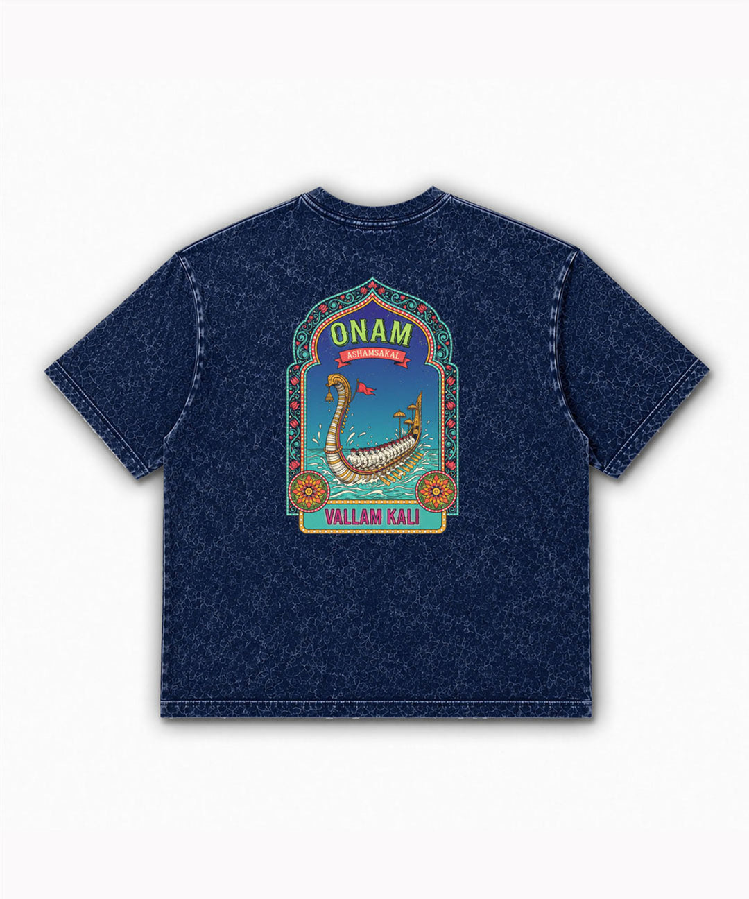 ACID WASH OVER SIZE TEE SHIRT #32