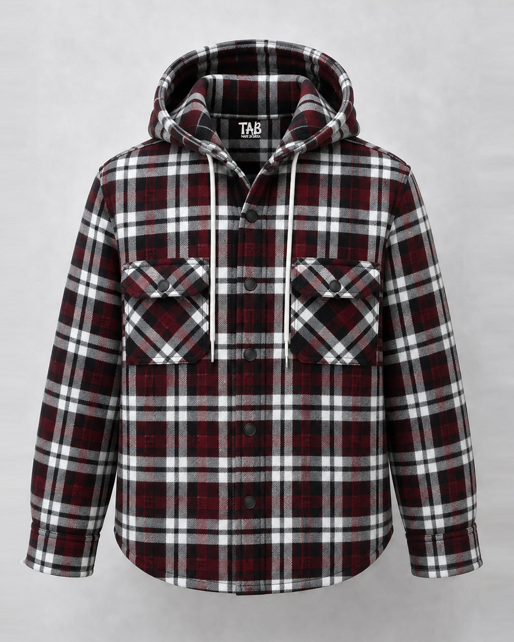 Hooded Flannel shirt #3