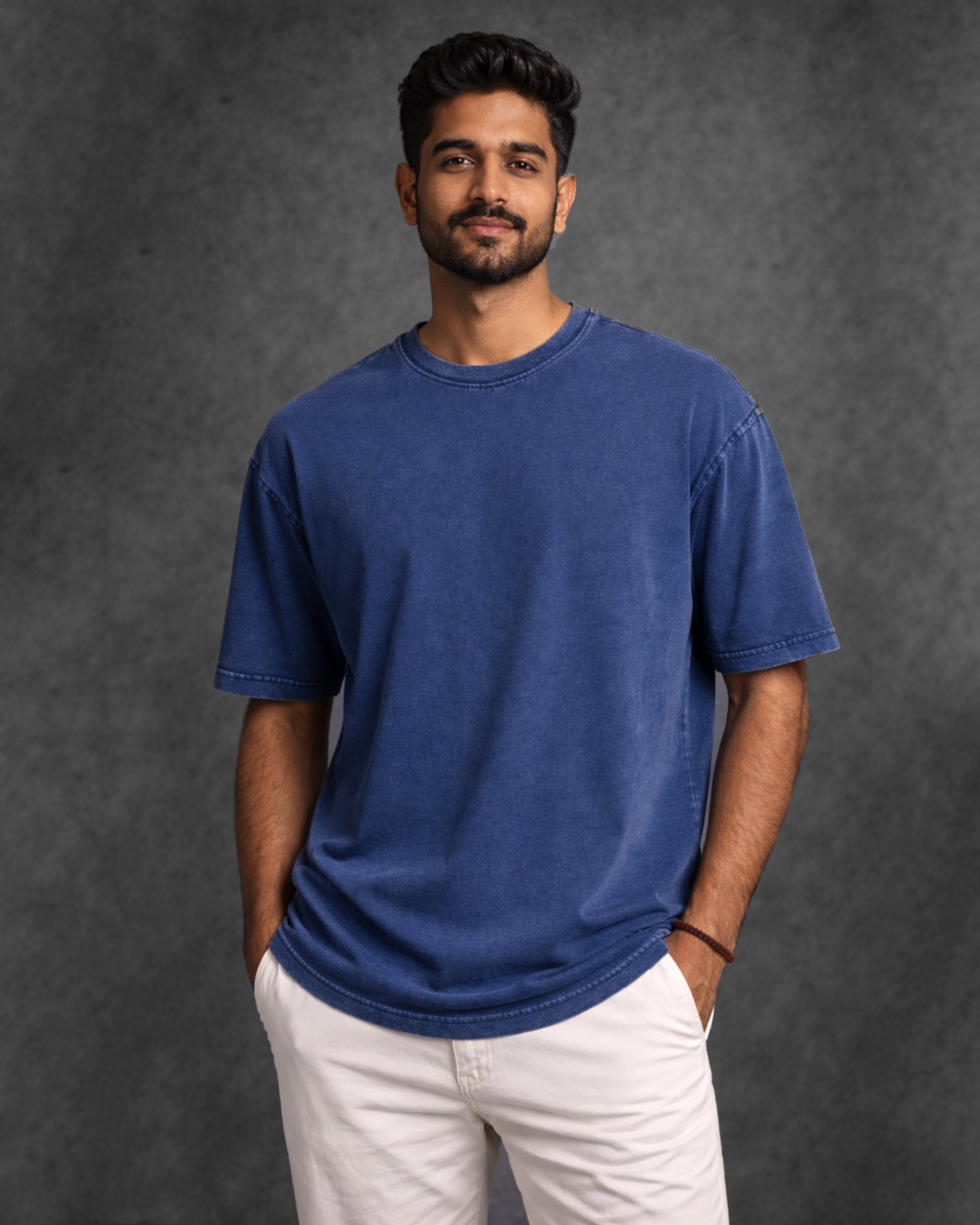 ACID WASH OVER SIZE TEE SHIRT #31