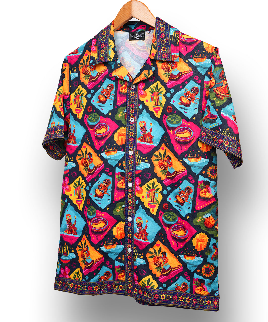 Rangotsav * Cuban Collar Shirt #305