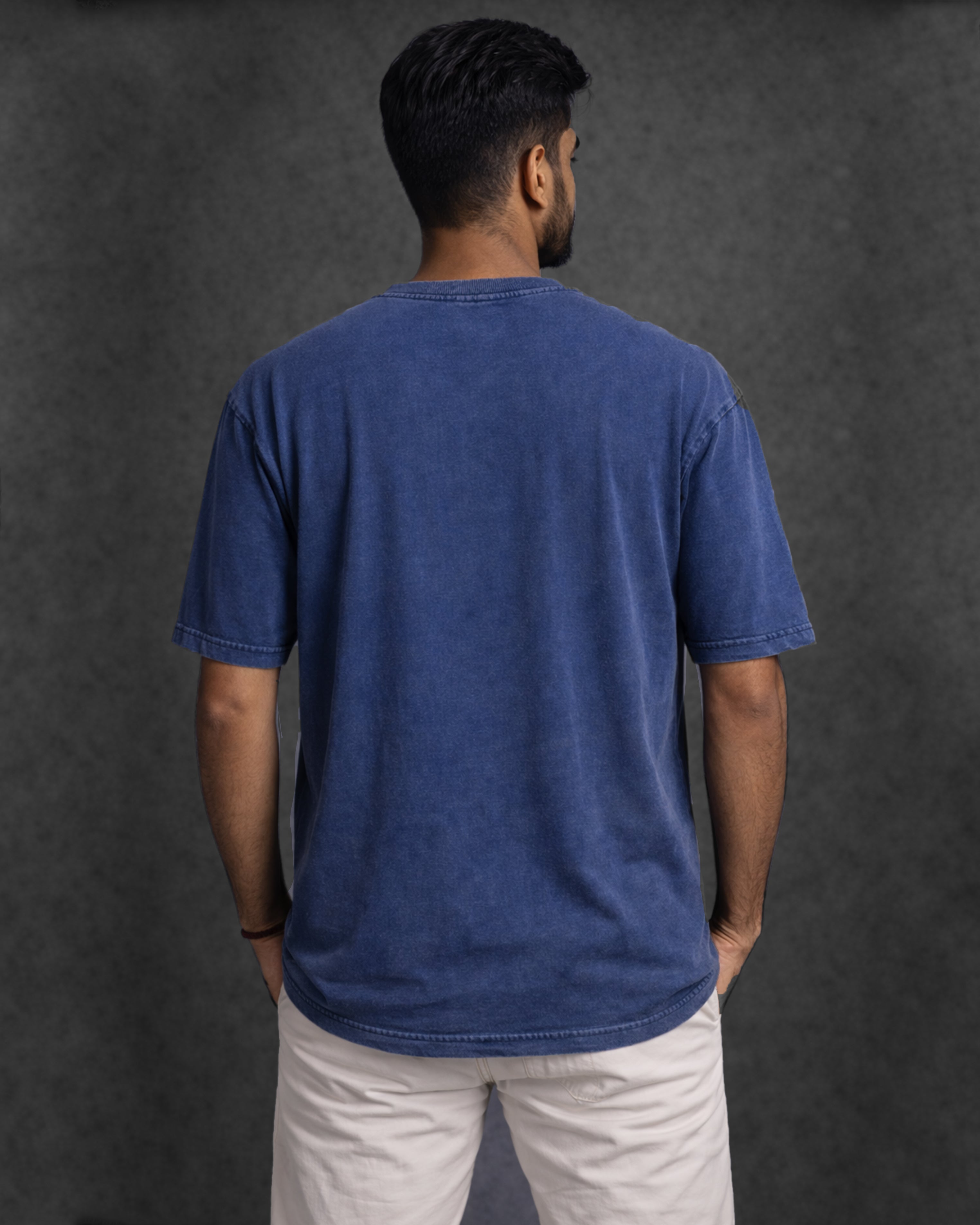 ACID WASH OVER SIZE TEE SHIRT #31