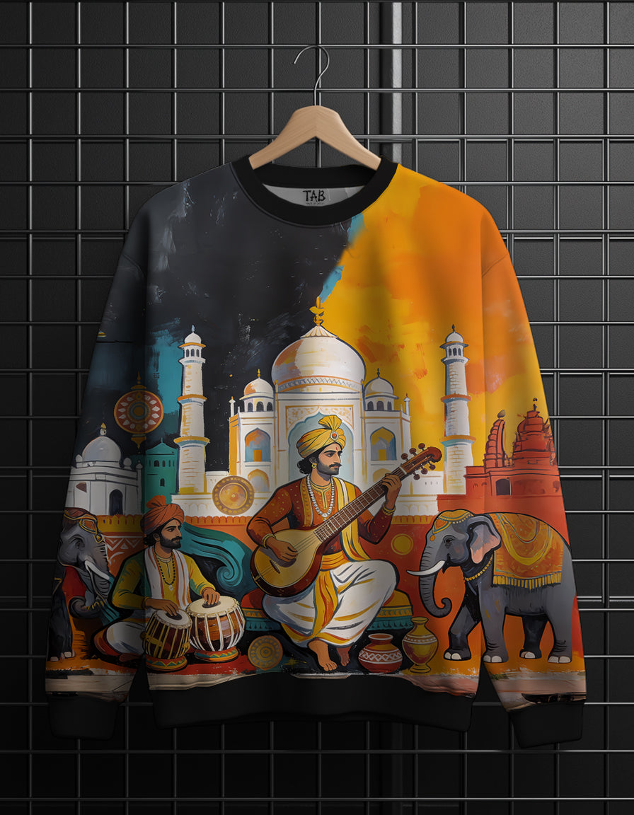 ALL OVER PRINTED * Sweatshirt #75