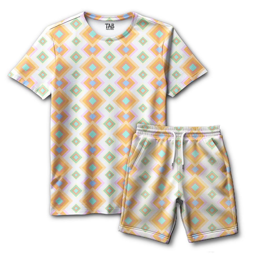 Men's Tee & Shorts Co-Ord Set#32