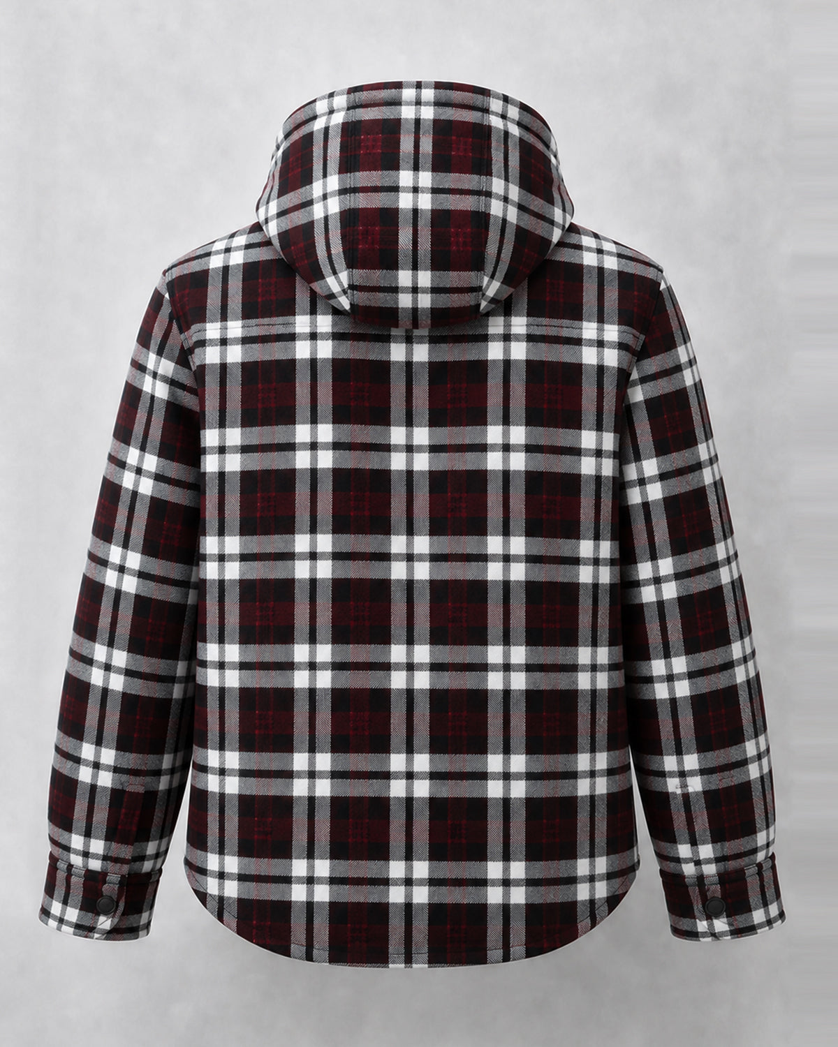 Hooded Flannel shirt #3