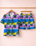 Neon Paradise * Shirt & Short Co-Ord Set#15