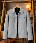 Glacier Grey Trucker Jacket #15