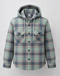 Hooded Flannel shirt #4