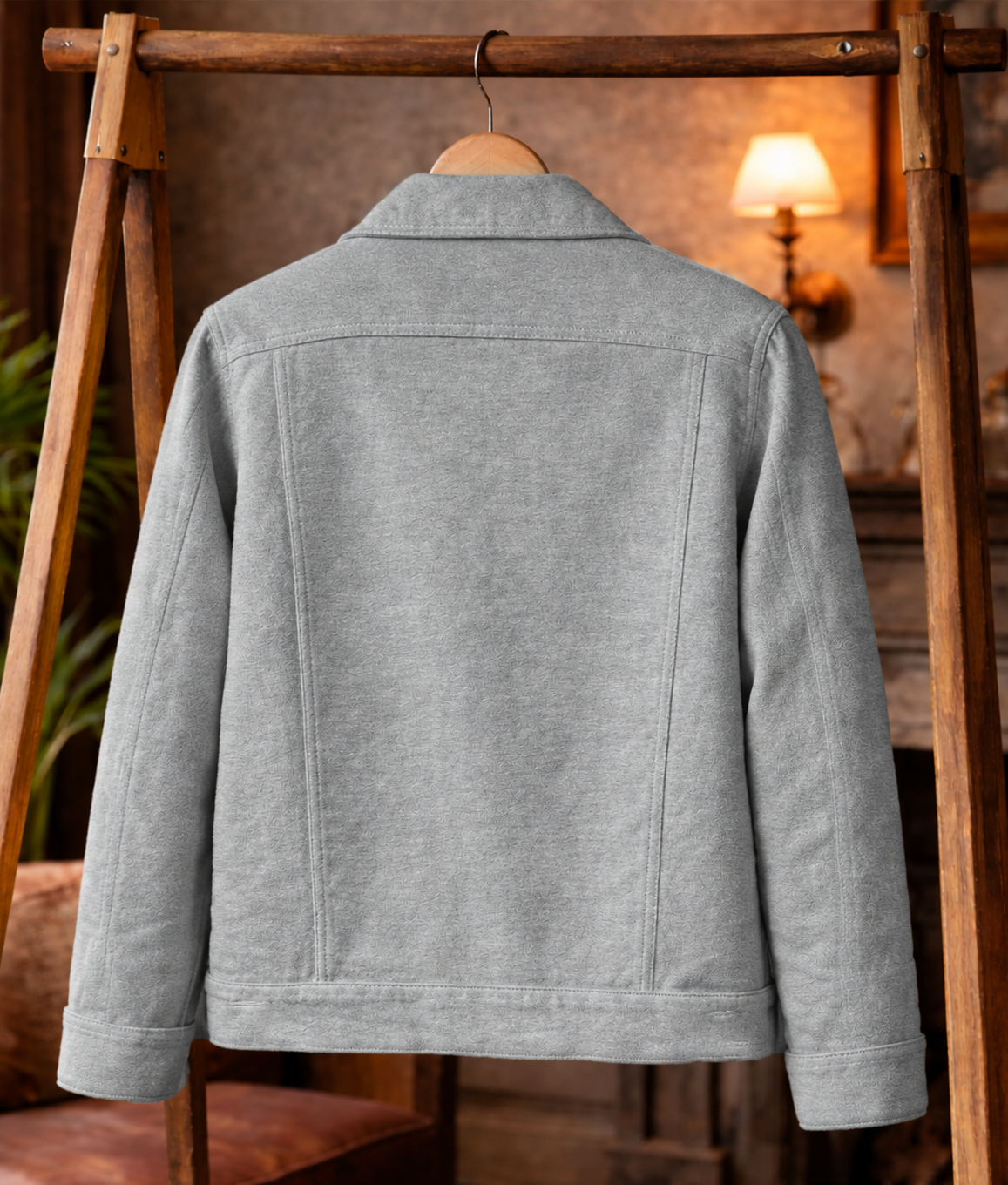 Glacier Grey Trucker Jacket #15
