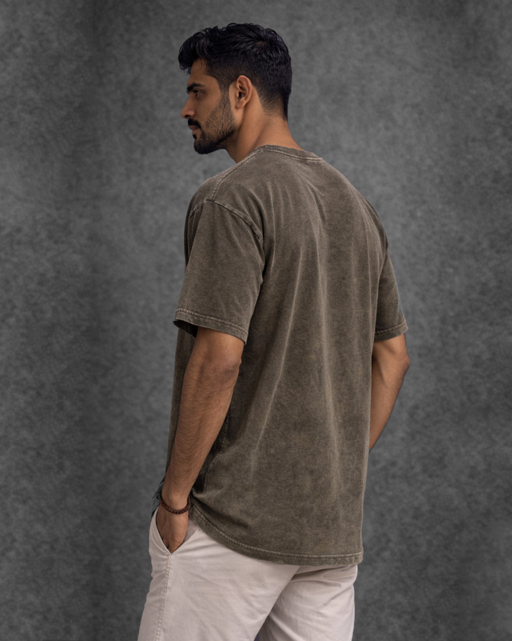 ACID WASH OVER SIZE TEE SHIRT #28